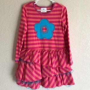 Hanna Andersson pink stripe dress
